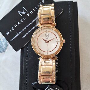 Michael Philippe Women's Diamond Rose Gold Watch